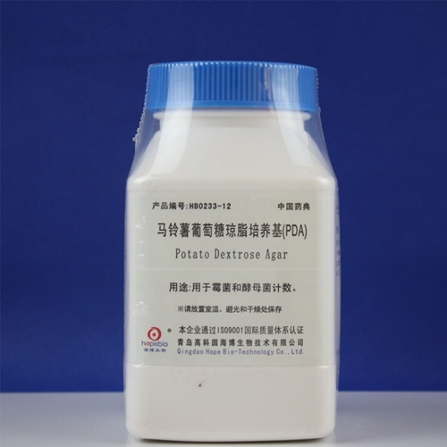 马铃薯葡萄糖琼脂（PDA）（HB0233-12）